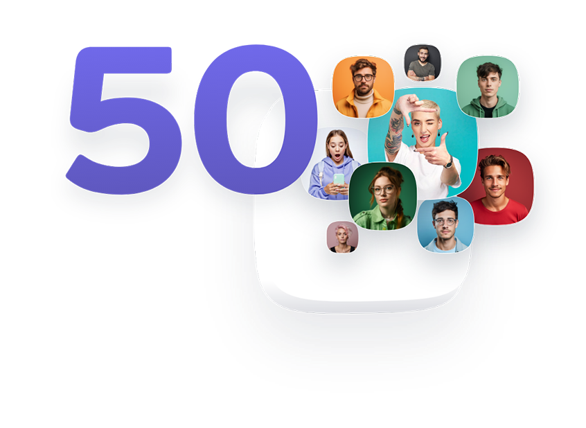 50 миллионов клиентов объединяют наши решения